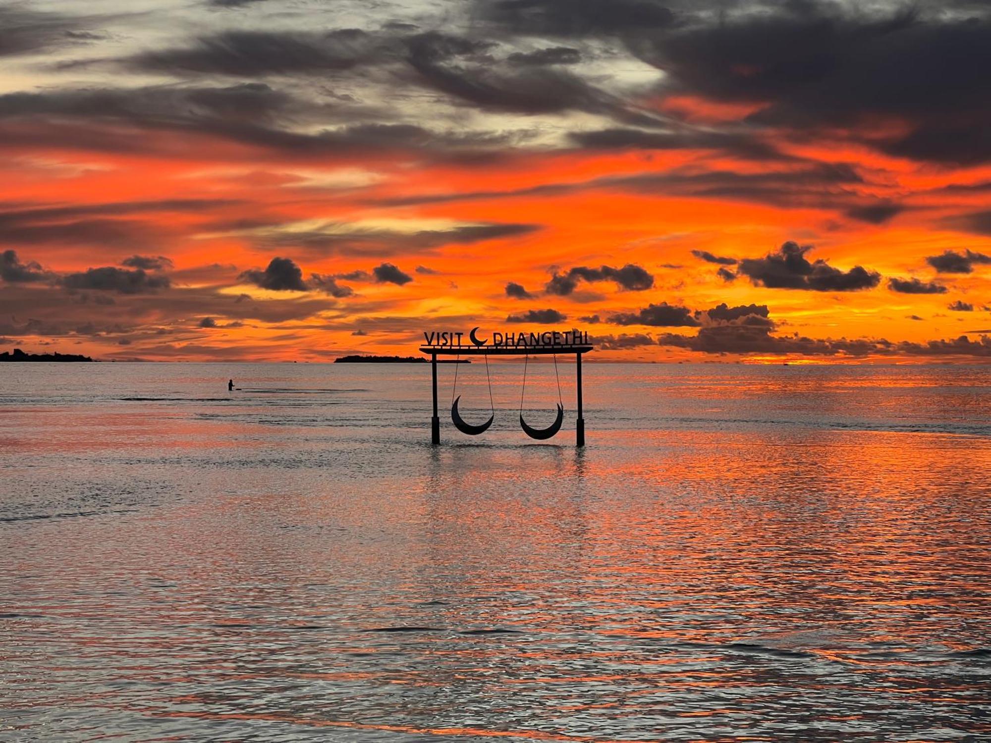La Luna Boutique Dhangethi Buitenkant foto